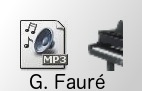 Fauré, Berceuse Op.16