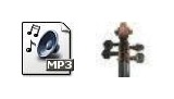 Tuning reference tones 442 Hz set MP3 for violin and viola (or 5-string violin)